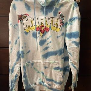 Marvel Hoodie size M-tie-die- Excellent Used Condition